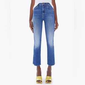 MOTHER Denim The Hustler Ankle Fray Jeans Teaming Up